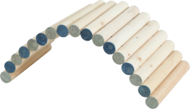 Ponte per facilitare il passaggio da una gabbia all'altra (OPZIONALE)