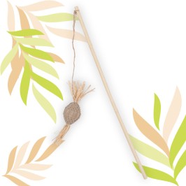 Canna da pesca ETHI'CAT palla in cartone