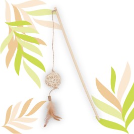 Canna da pesca palla in rattan ETHI'CAT