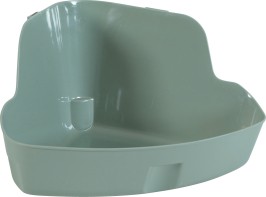 UNA TOILETTE AD ANGOLO CONIGLI VERDE NEOLIFE