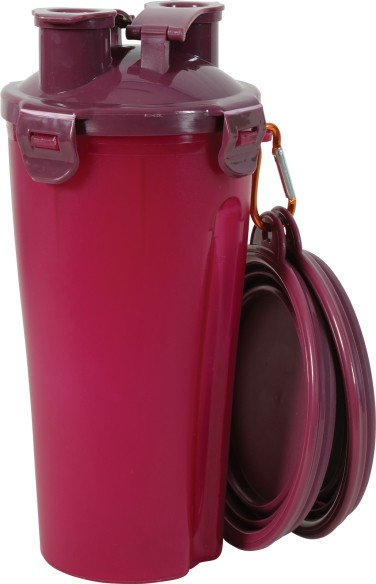 Borraccia 2 in 1 con ciotole