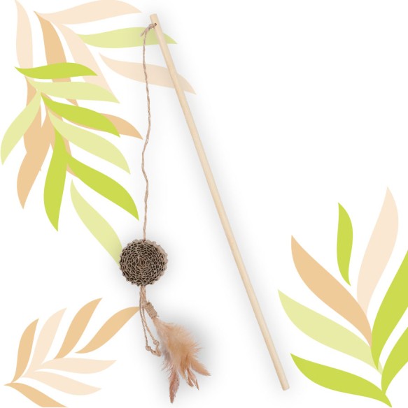 Canna da pesca ETHI'CAT disco in cartone