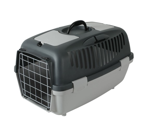 TRASPORTINO GULLIVER CON GRIGLIA IN METALLO T2