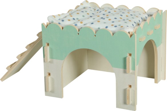 Casa di legno per conigli L