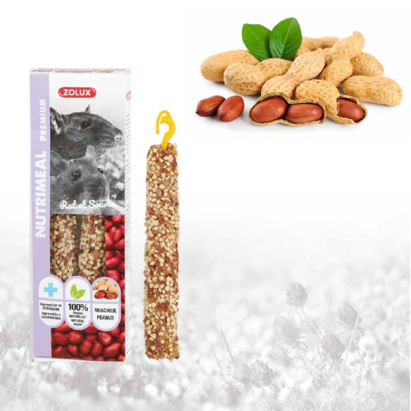 Stick premium topi e ratti alle arachidi