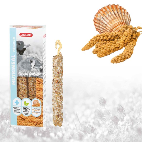 Stick premium uccelli esotici al miglio