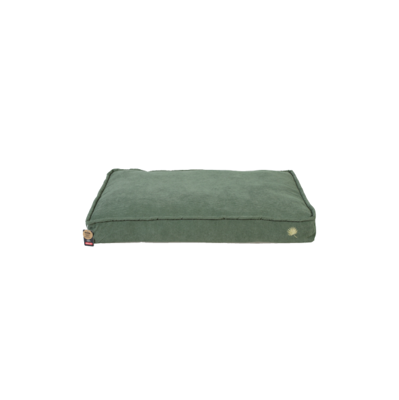 Coussin ouatiné déhoussable kaki - 70cm